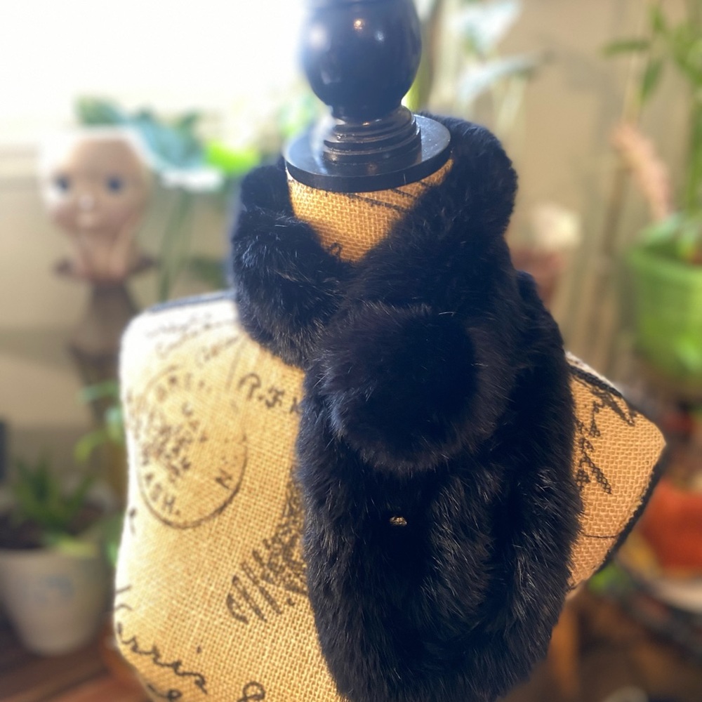 Rex Rabbit Fur Scarve